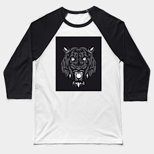 Black and White Beast - Best Selling Baseball T-Shirt